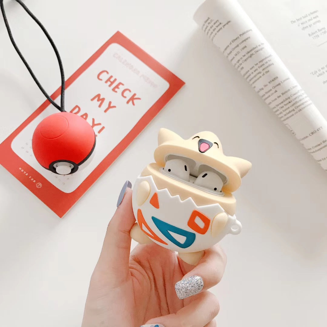 Cute Pokémon Bulbasaur & Squirtle AirPods Case
