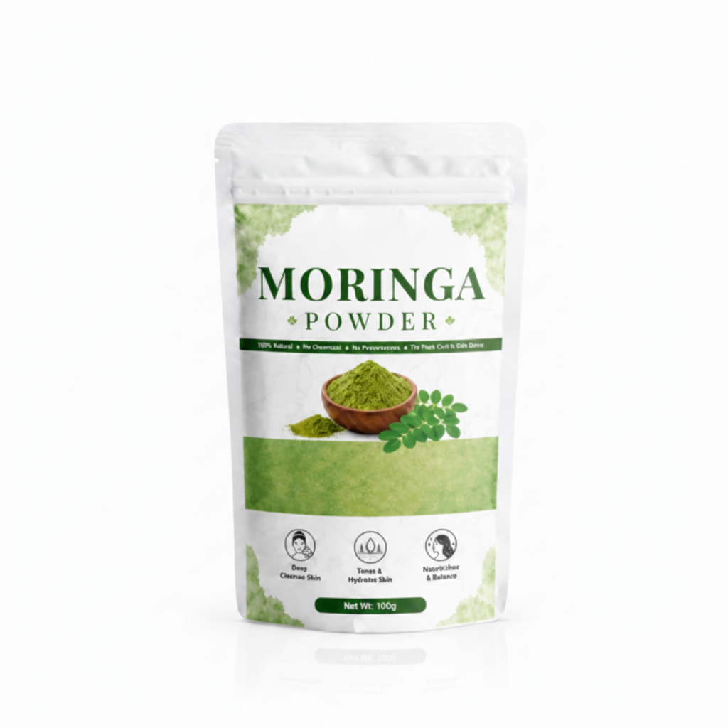 Moringa Powder Natural Herbal Skin Care Pack