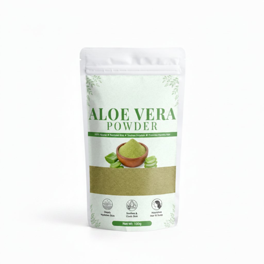 Aloe Vera Powder Natural Skin Care Pack