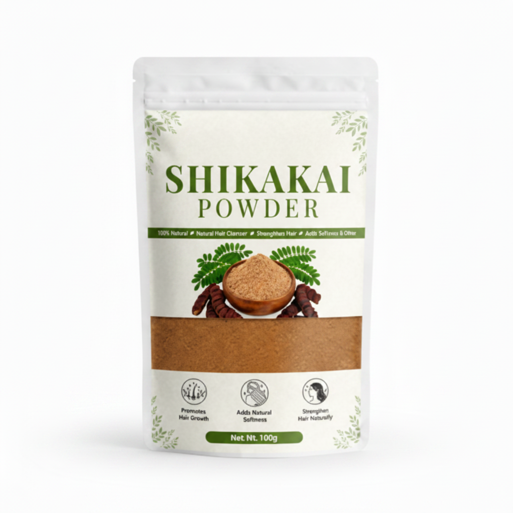 Natural Shikakai Powder for Hair Growth - 100g