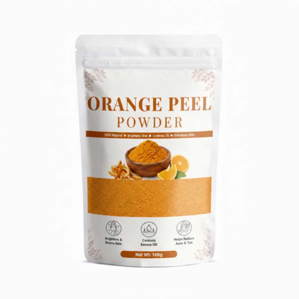 Orange Peel Powder Natural Skin Glow Pack